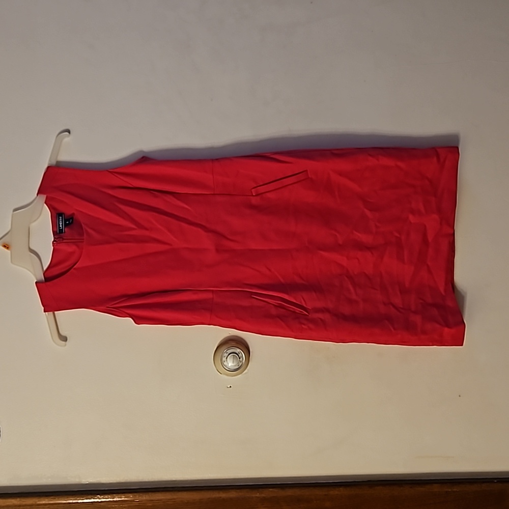 Used Size 8 Lands End Pink Dress
